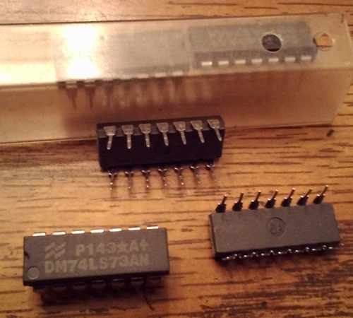 Lot of 5: National Semiconductor DM74LS73AN