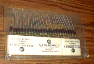 25: Allen Bradley RCR32G202JS : 1W 2000 Ohms Resistors Pic 2