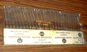 25: Allen Bradley RCR42G332JS : 2W 3300 Ohms Resistors Pic 1