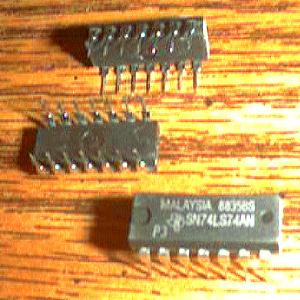 Lot of 50: Texas Instruments SN74LS74AN Pic 2