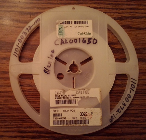 Partial Reel of Cal-Chip RM10F3322CT :: FREE Shipping