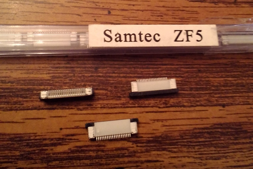 Lots of 39: Samtec ZF5-20-01-T-WT