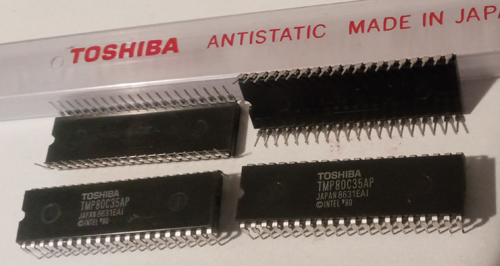 Lot of 4: Toshiba TMP80C35AP