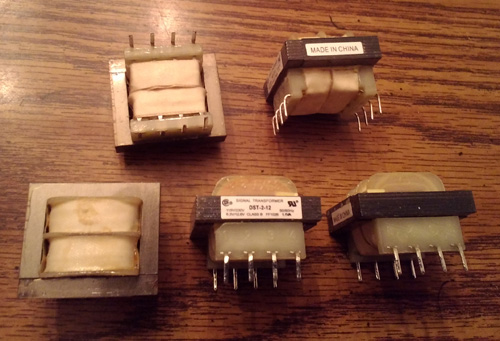 Lot of 5: Signal Transformers DST-2-12