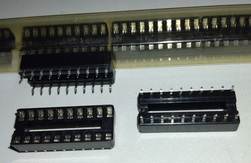 Lots of 96: Assmann A20-LC-TR 20 POS IC Sockets