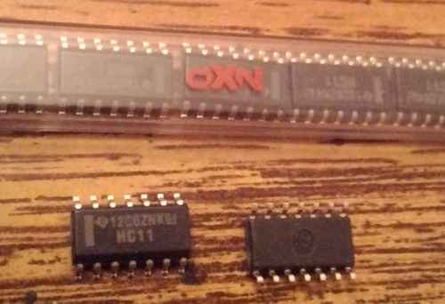 Lot of 13: Texas Instruments SN74HC11D