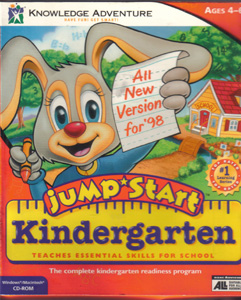  Lot of 2: Educational Software Games: Jump Start Kindergarten and Jump Start Toddlers Pic 1