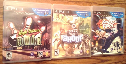 Lot of 3: PS3 PlayStation Move games