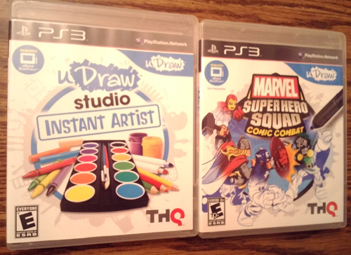 Lot of 2: PS3 uDraw games