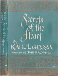 SECRETS OF THE HEART :: Kahil Gibran 1963 Pic 1