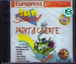 Fun School Paint & Create Unopened CD ROM Pic 1