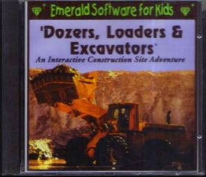 Dozers, Loaders, & Excavators CD-ROM Pic 1