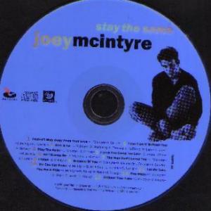 JOEY McINTYRE :: stay the same CD
