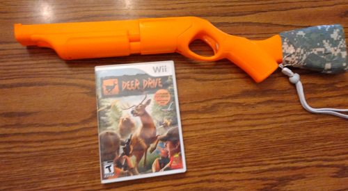 Wii Deer Drive with Orange Rifle